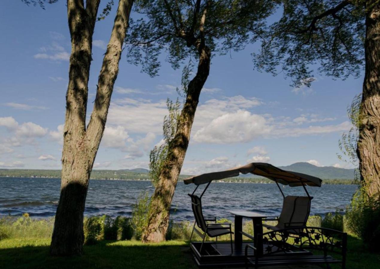 Magog Waterfront Condo Exterior foto