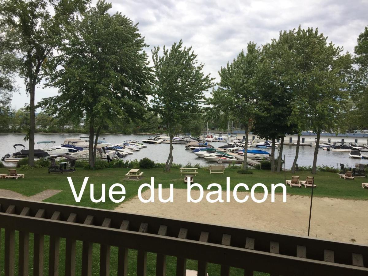 Magog Waterfront Condo Exterior foto